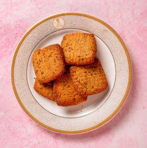 Desi Ghee Aata Ajwain Biscuit