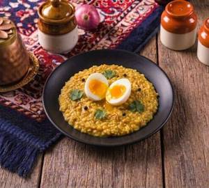 Dal Khichdi With Egg