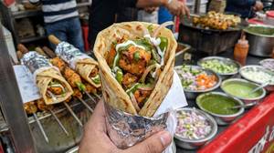 Chaap Tikka Kathi  Roll