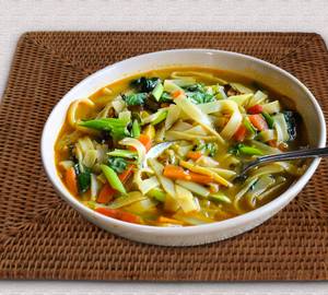 Mushroom Noodles Soup