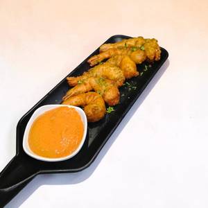 Golden Fried Prawns