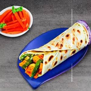 Cheese Vegetables Schezwan Frankie