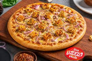 Cheese Onion and Paneer Pizza