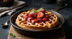 Strawberry Waffle