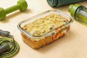 Paneer Tikka Baked Cheese (Protein 29g)