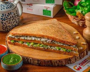 Spinach Corn Grilled Sandwich