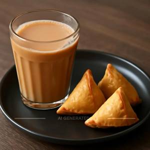 Chai With Samosa