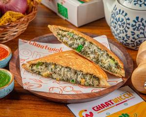 Spinach Corn Toast