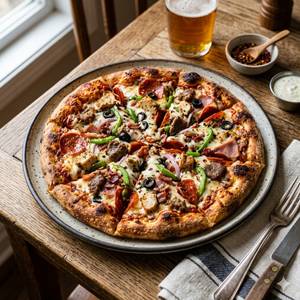 Medium Party Chicken Pizza    