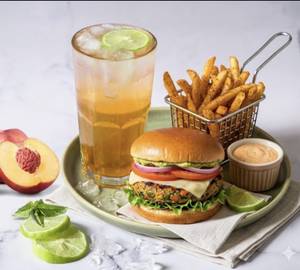 Veg Burger Combo Meal