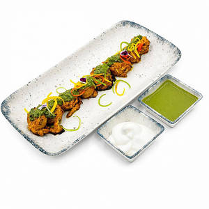 Tandoori Stuffed Mushroom With Pesto