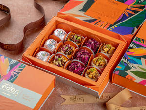 Assorted Dry Fruit Sweet 12 Pcs 10112