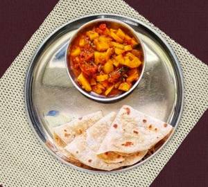 3 Chapati + Bhaji