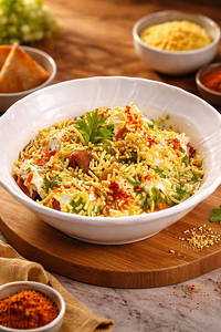 Samosa Chaat 1Pc [200Gm]