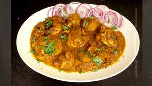 Egg Chicken Tadka