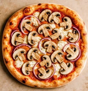Cheese & Mushroom Pizza