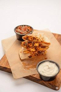 Jain Chipotle Paneer Quesadilla