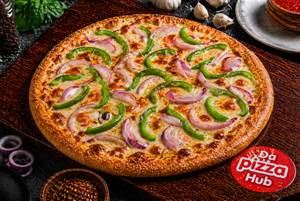 Onion and Capsicum Pizza