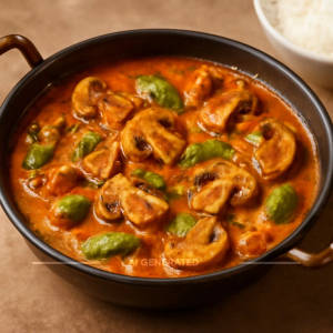 Mushroom Kadhai