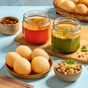 Pani Puri (2 plates)