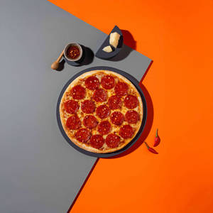 Hot Mamma's Pizza. ( Hot Honey Pork Pepperoni )