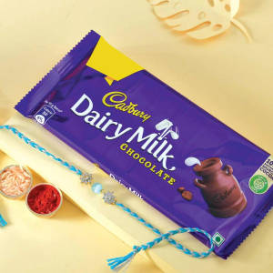 Dairy Milk 112 Gm +Rakhi Combo
