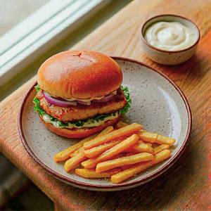 Chicken Patty Burger