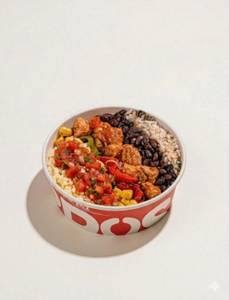 Jain Chipotle Paneer Bowl