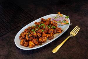 Mushroom Dry Manchurian