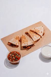 Sauteed Mushrooms Quesadilla