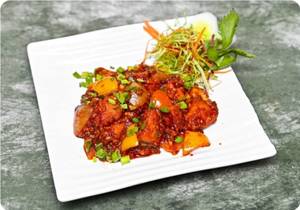Chicken Burnt Chilly