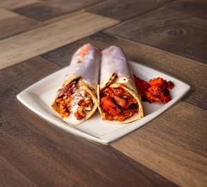 Cheese barbeque shawarma