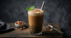 Hazelnut Coffee Boba