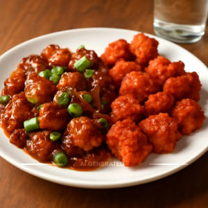 Chicken Chilli + Chicken 65
