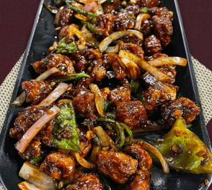 Dark Roasted Mutton Chilli (Dry)