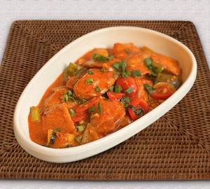 Sliced Fish With Mustard & Fresh Chillies