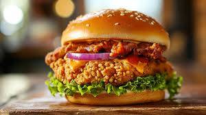 Fried Chicken Burger