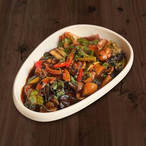 Chilli Black Bean Vegetables
