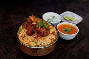 Pan Mutton Biryani 