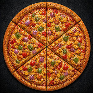 Tandoori Corn Cheese Supreme Pizza [8 inches]