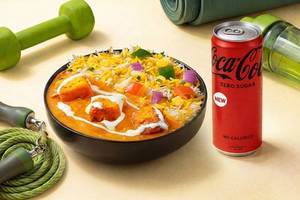 Paneer Lababdar Rice Bowl (Protein 21g) + Coke Zero