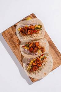 Grilled Paneer Soft Tacos