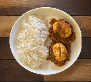 Anda Chawal Thali