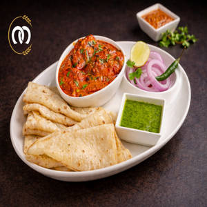 Kathi Rumali With Whole Wheat Rumali Roti