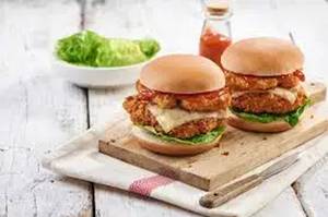 Chicken Keema Burger