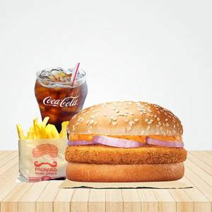 Chicken Tikka Burger Meal