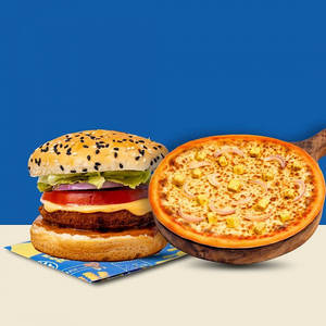 Pizza Burger Combo