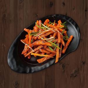 Crispy shanghai potatoes