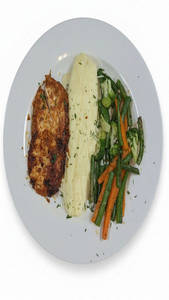 Chicken Harissa Platter