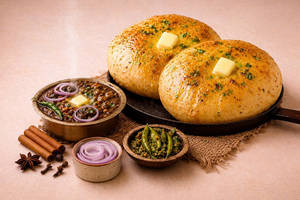 Butter Loaded Chole Bhature